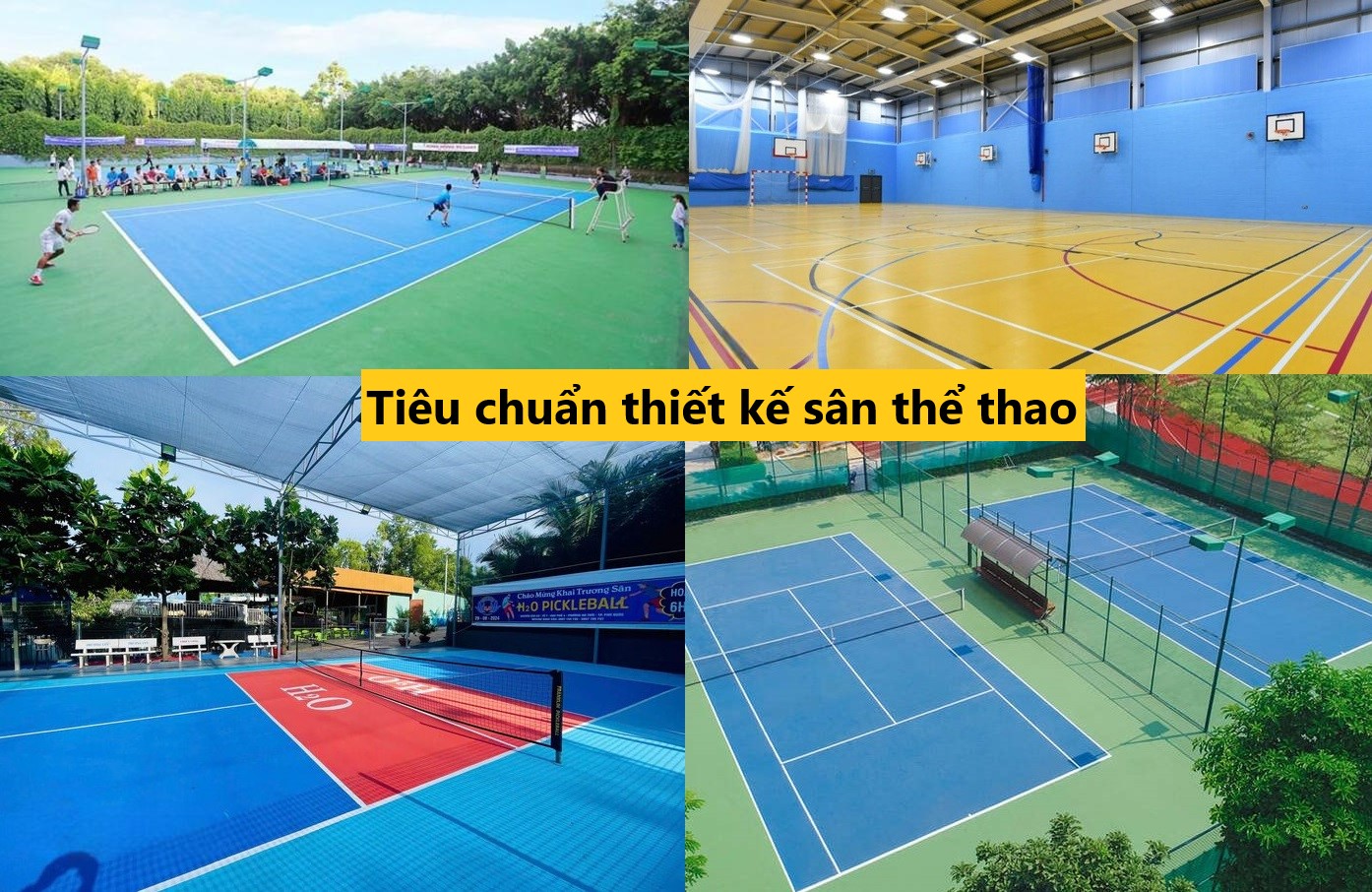 Tiêu chuẩn thiết kế sân thể thao