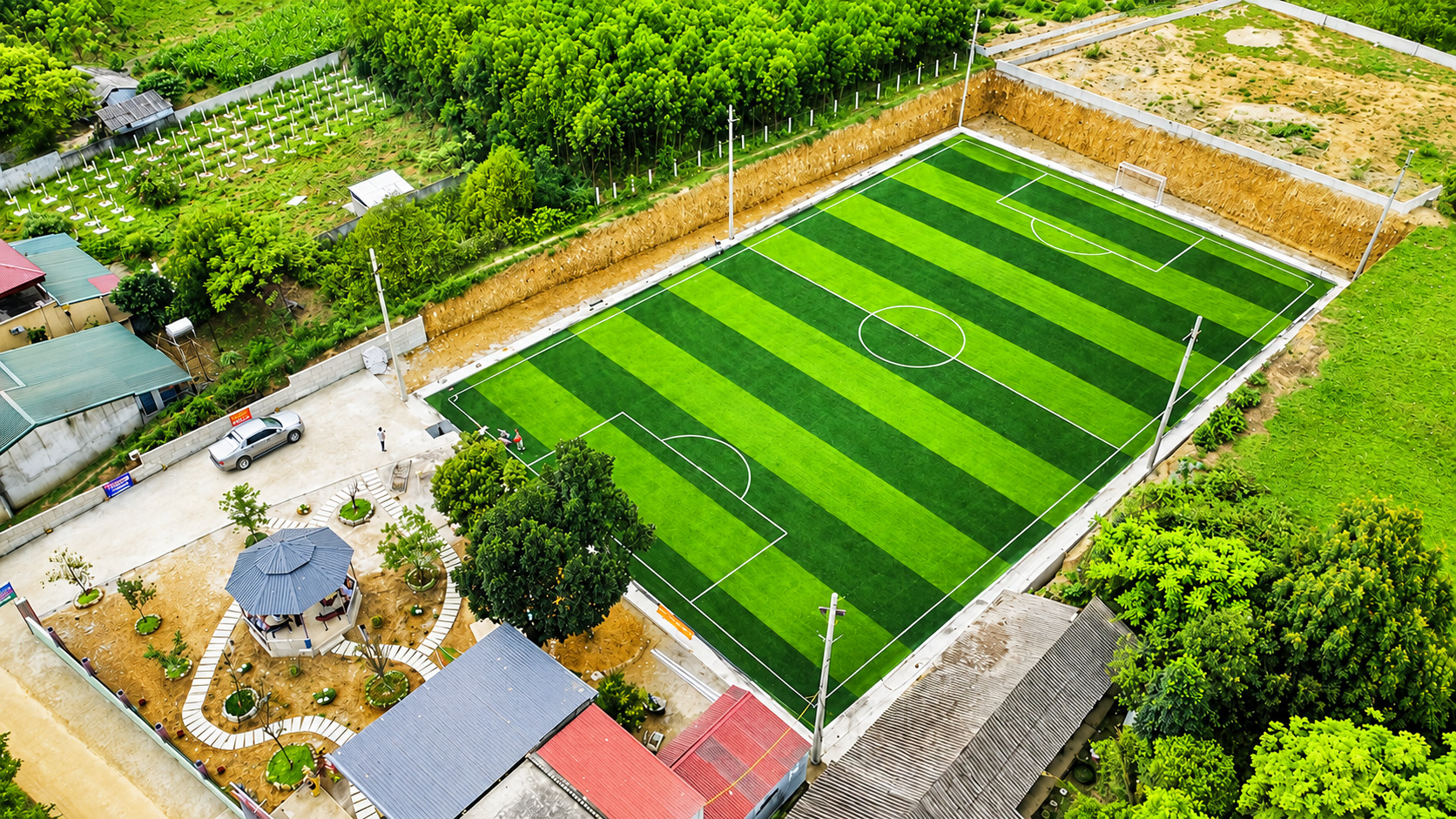 dien tich san bong da tieu chuan 3