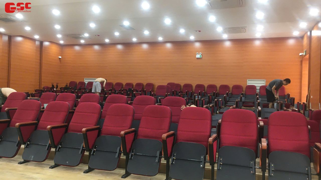 Dự án ghế hội trường trường THPT Phúc Lợi